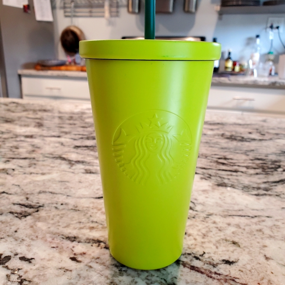 Starbucks Neon Matte Stainless Steel 16oz tumbler